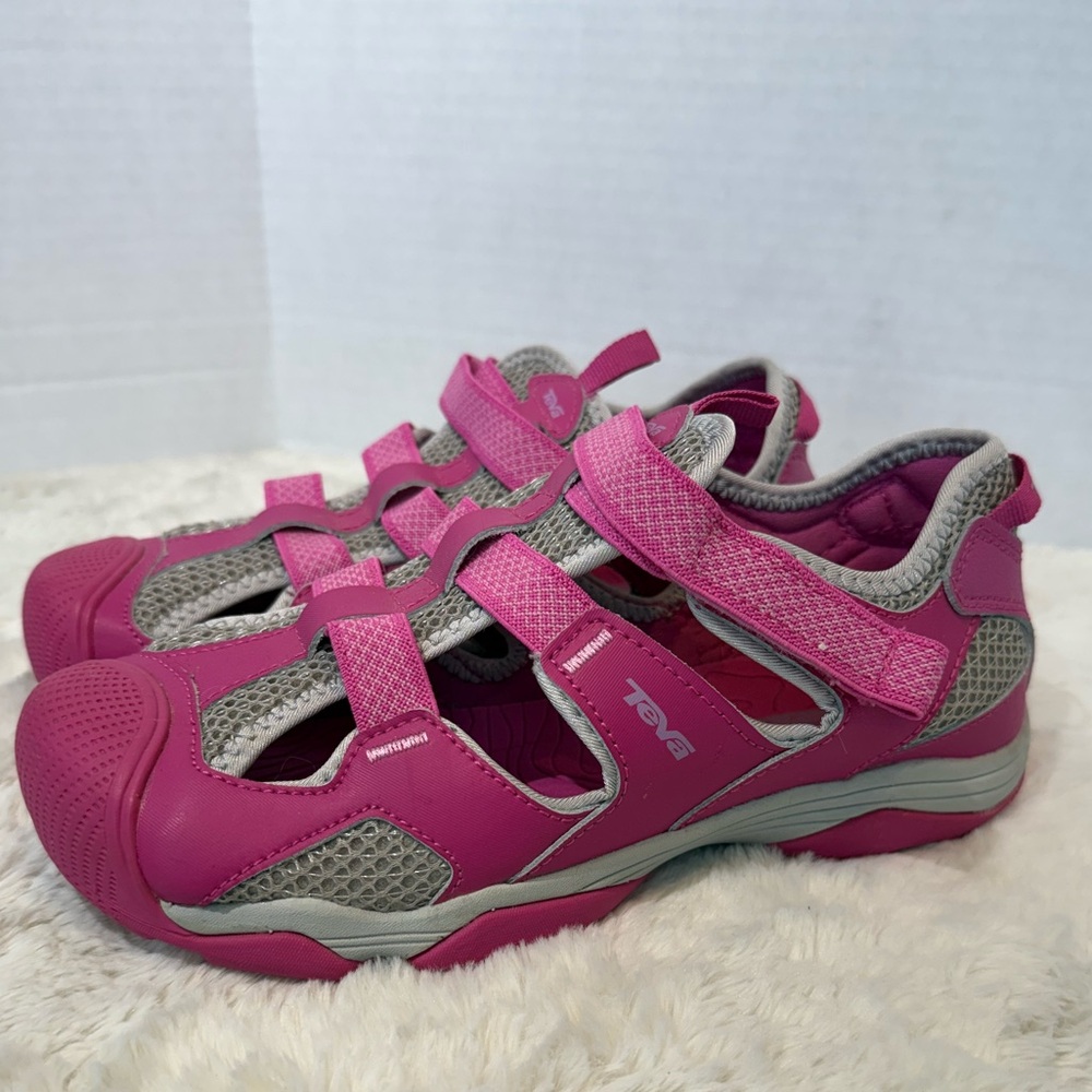 Teva Pink and Gray Womens Sport Sandals
